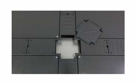 扣槽式全钢网络地板 OA-505 超低型
